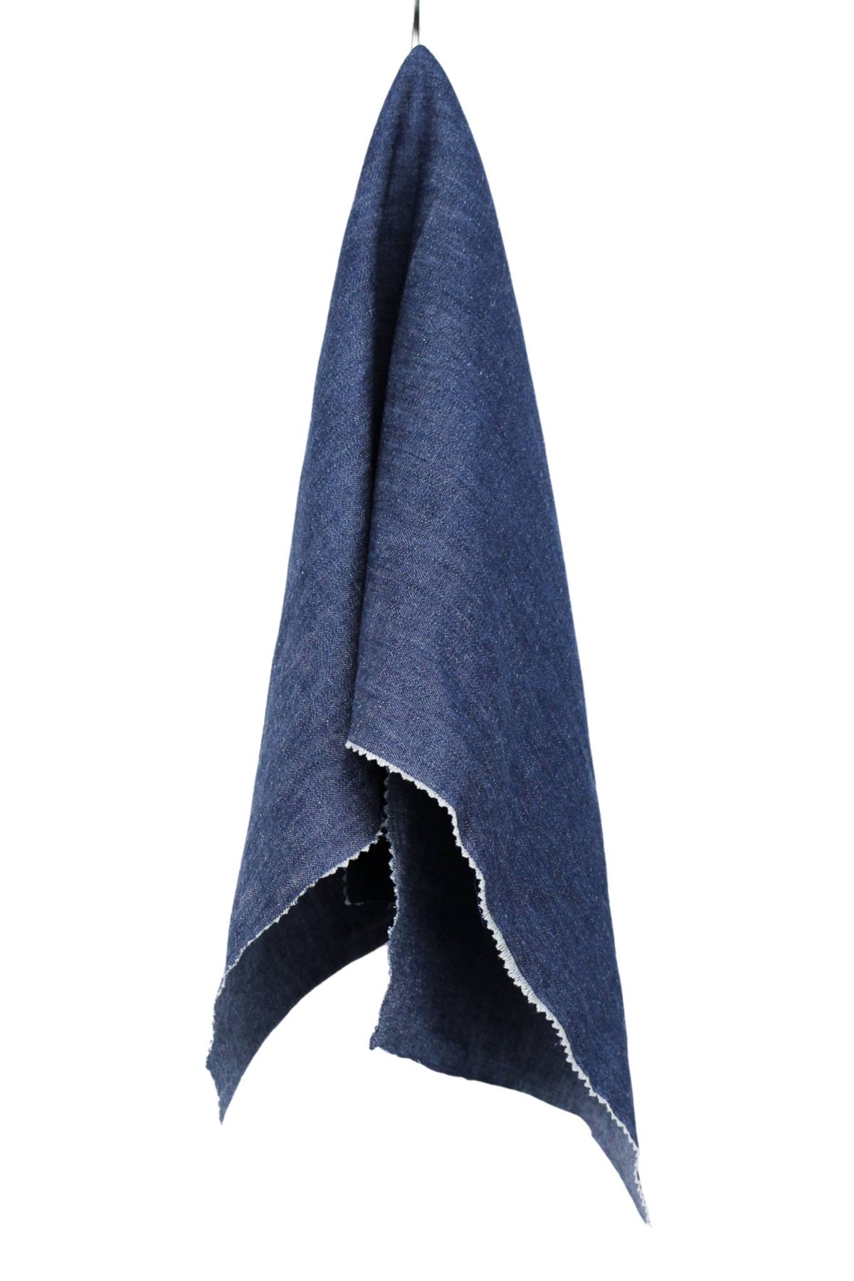 Blue Light Wash Knit Denim LENZING™ ECOVERO™ viscose Pants