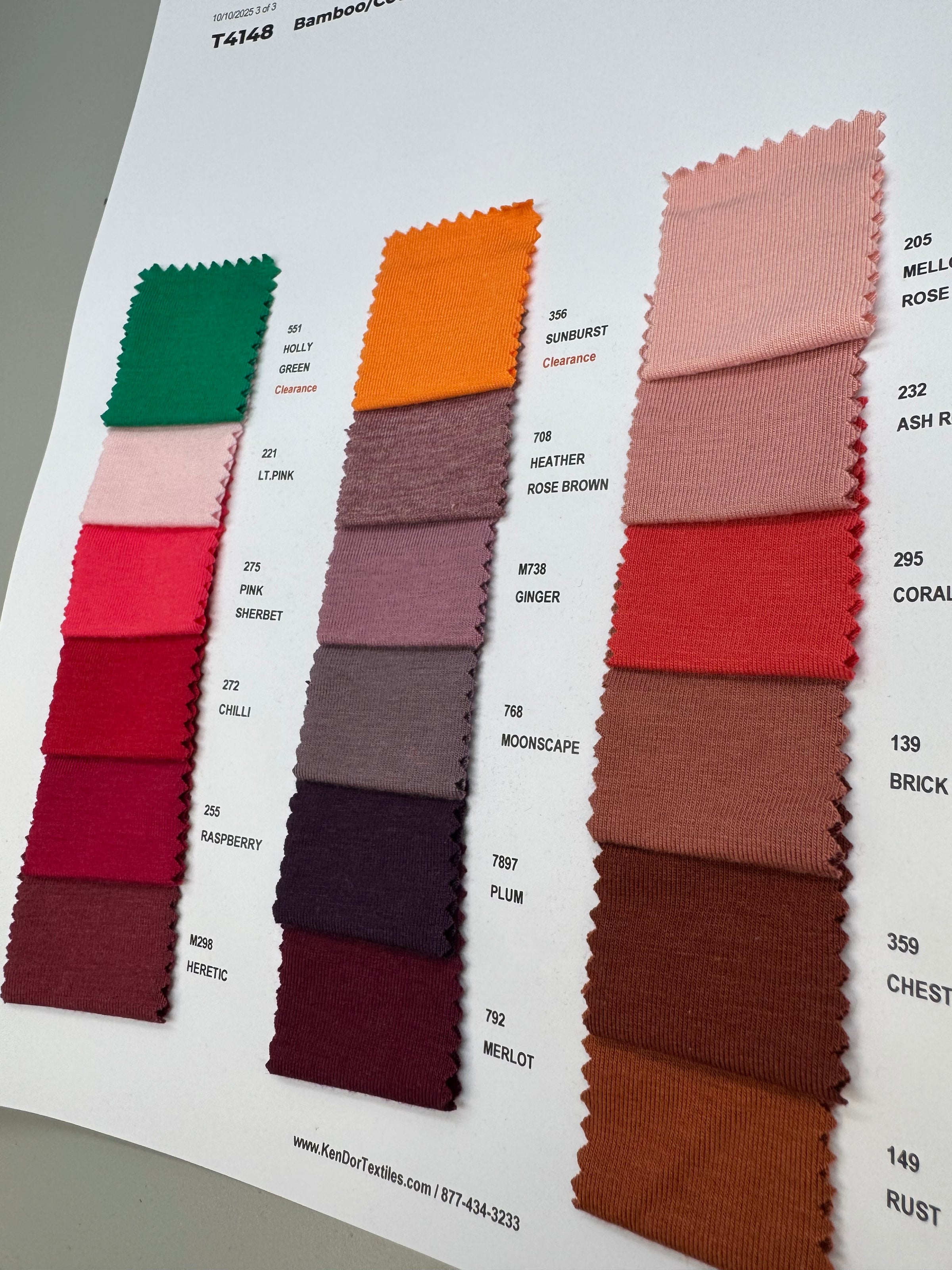 T4148 - Bamboo/Cotton Stretch Jersey | KenDor Textiles