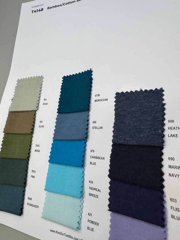 T4148 - Bamboo/Cotton Stretch Jersey