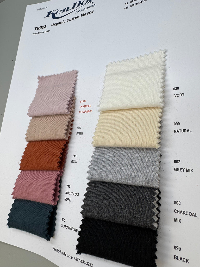 T5912 - Organic Cotton Fleece