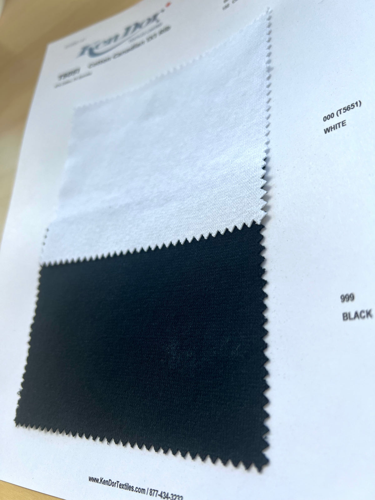 T5051/T5651 - Cotton Canadian 1X1 Rib | KenDor Textiles