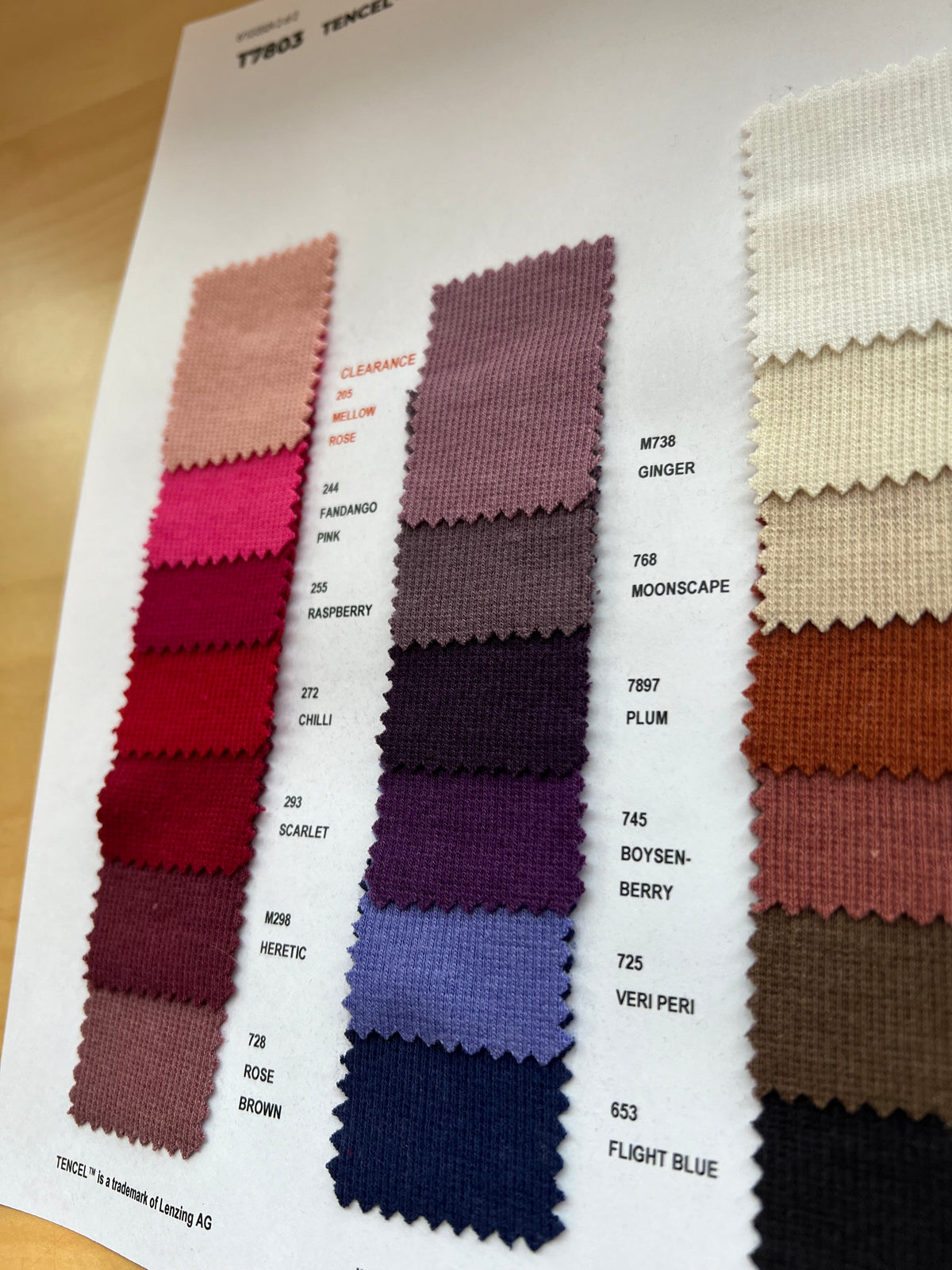 T7803 - TENCEL™ Lyocell/Organic Cotton 2X2 Rib (Clearance) | KenDor ...