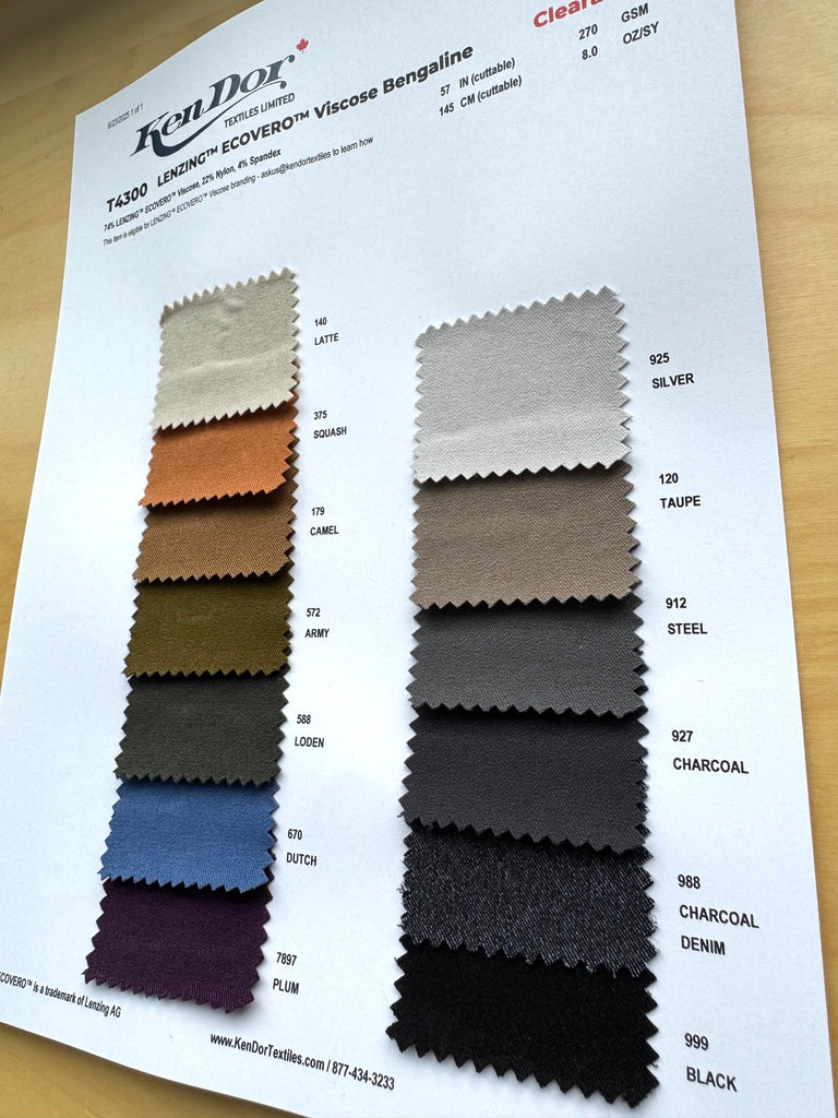 T4300 - LENZING™ ECOVERO™ Viscose Bengaline