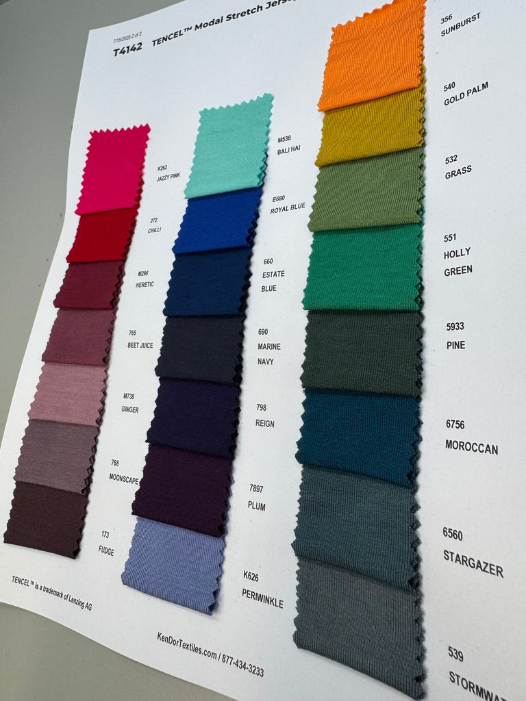 T4142/T4343 - TENCEL™ Modal Stretch Jersey