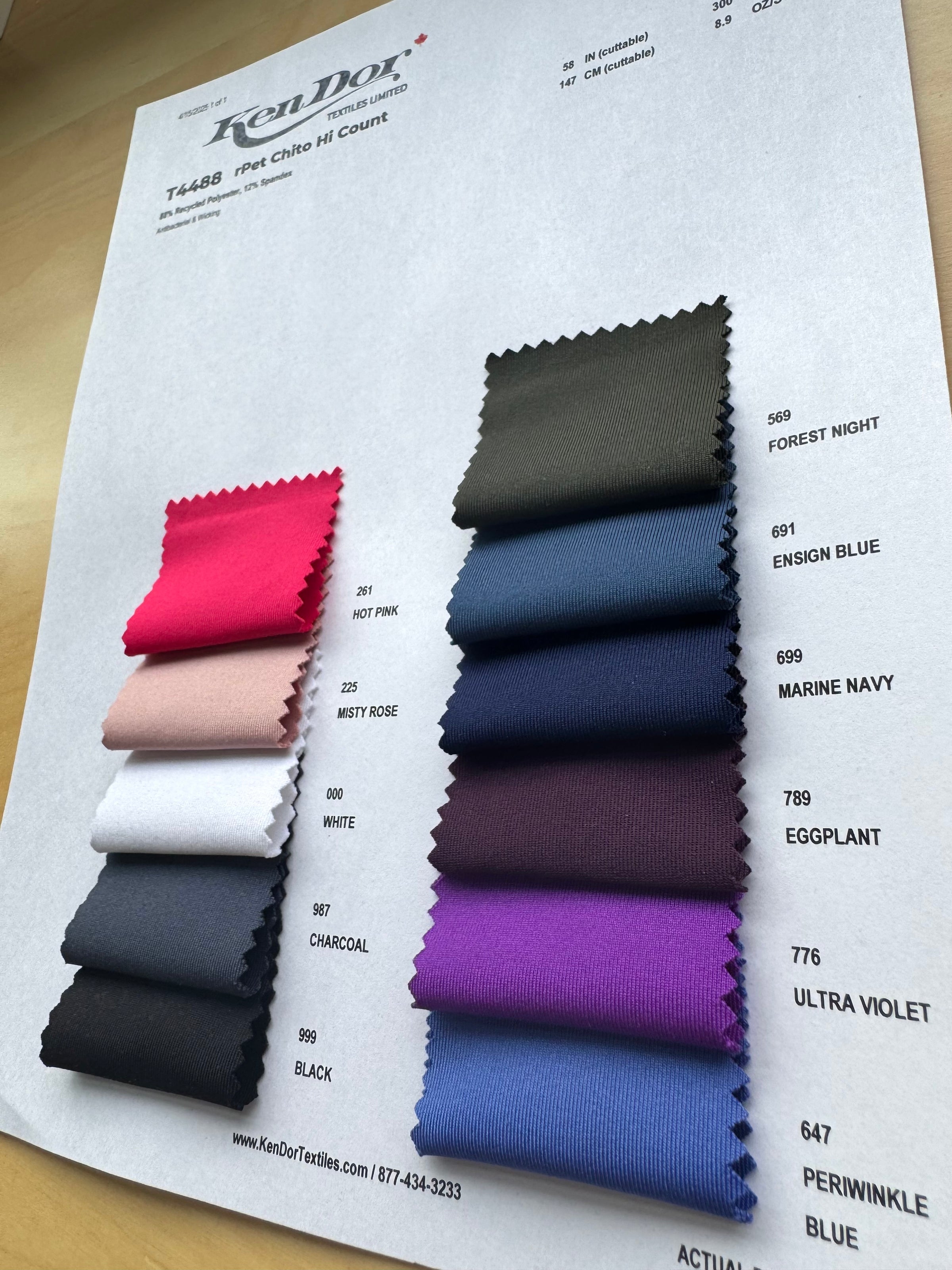 T4488 - rPet Chito Hi Count | KenDor Textiles