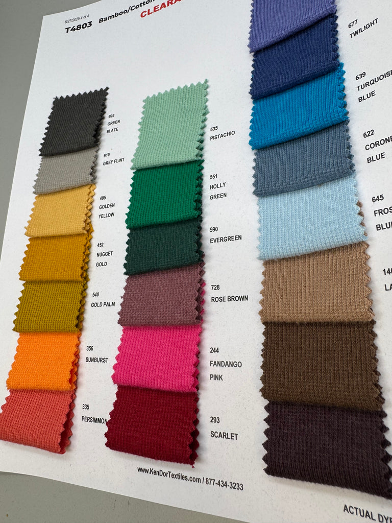 T4803 - Bamboo/Cotton 2X2 Rib