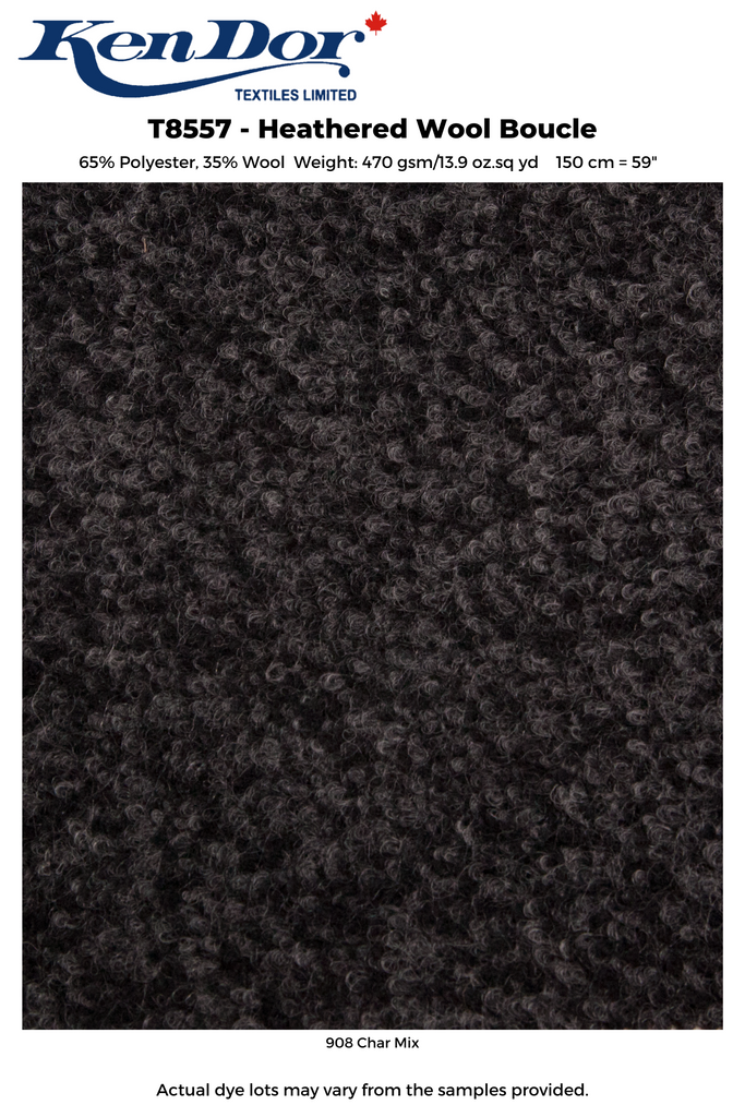 T8557 - Boucle en laine chinée