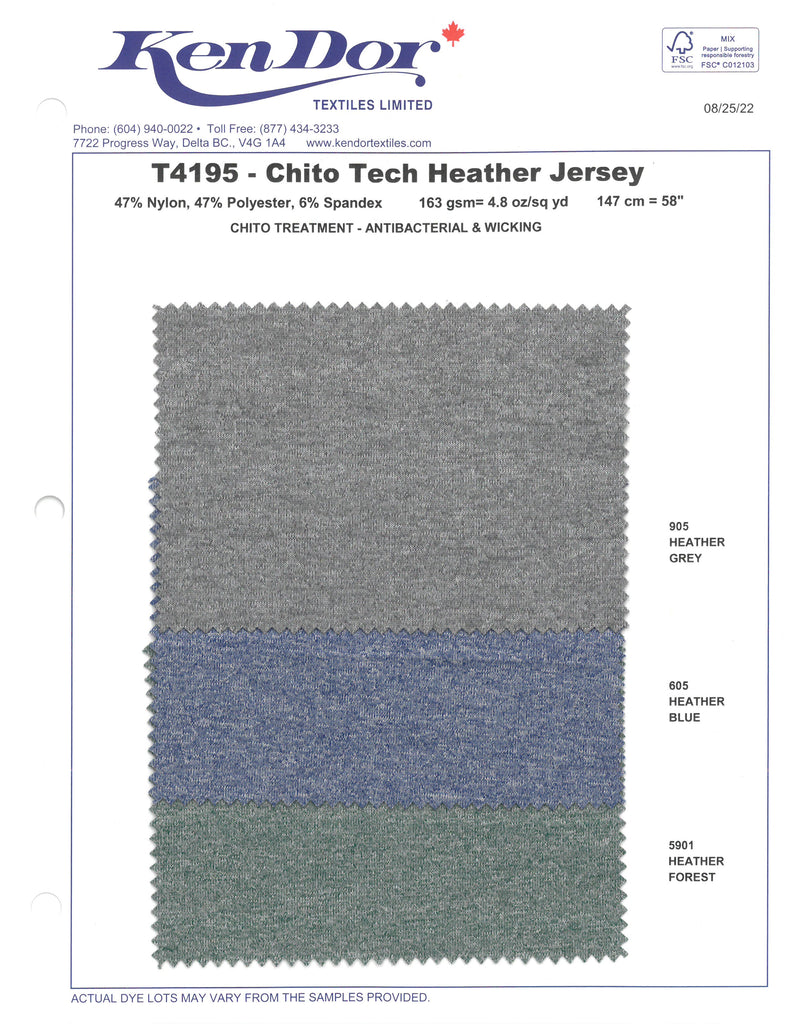 T4195 - Jersey Chito Tech Heather